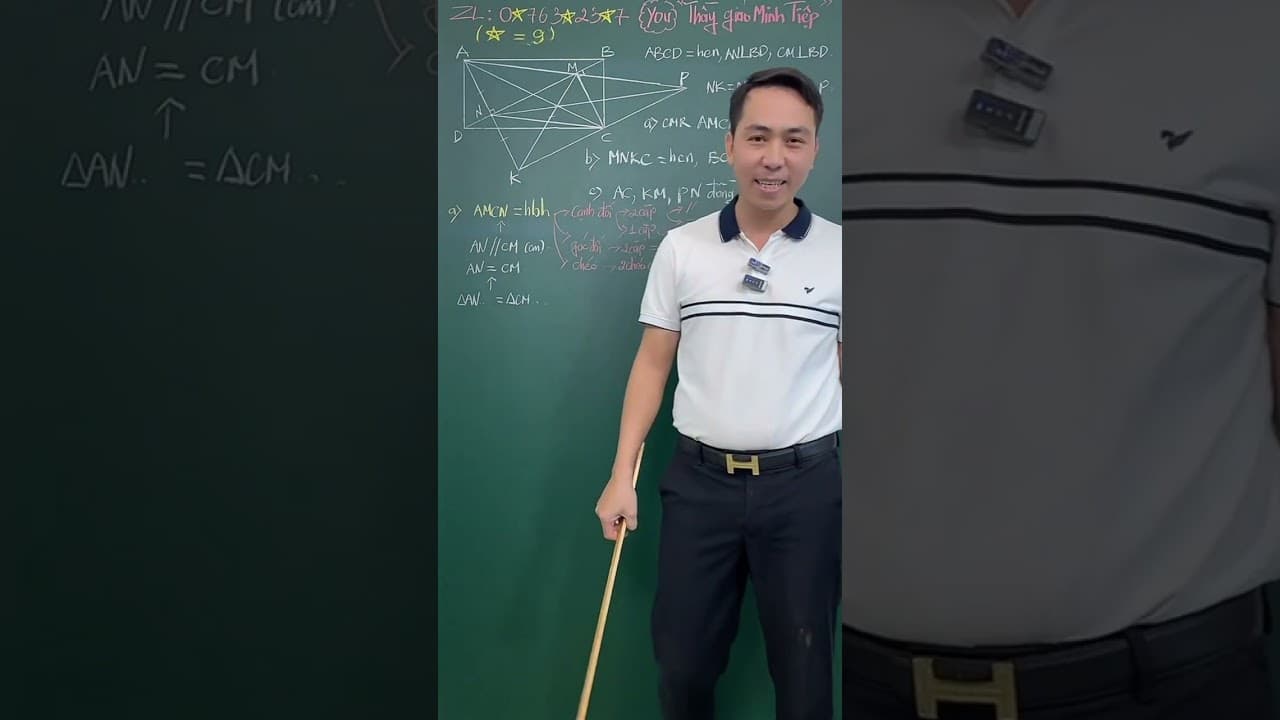 Ảnh bìa Hình 8 - Chứng minh hình bình hành