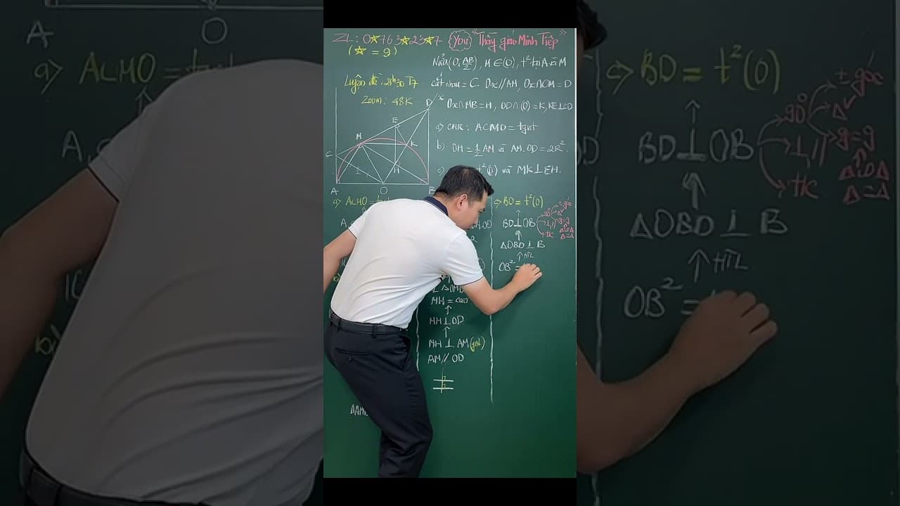 Ảnh bìa Hình 9 - Chứng minh vuông góc bằng hệ thức lượng và tính chất trung trực