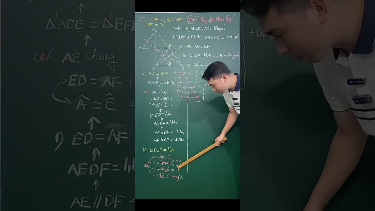 Ảnh bìa Hình 8: Chứng minh tứ giác là hình bình hành