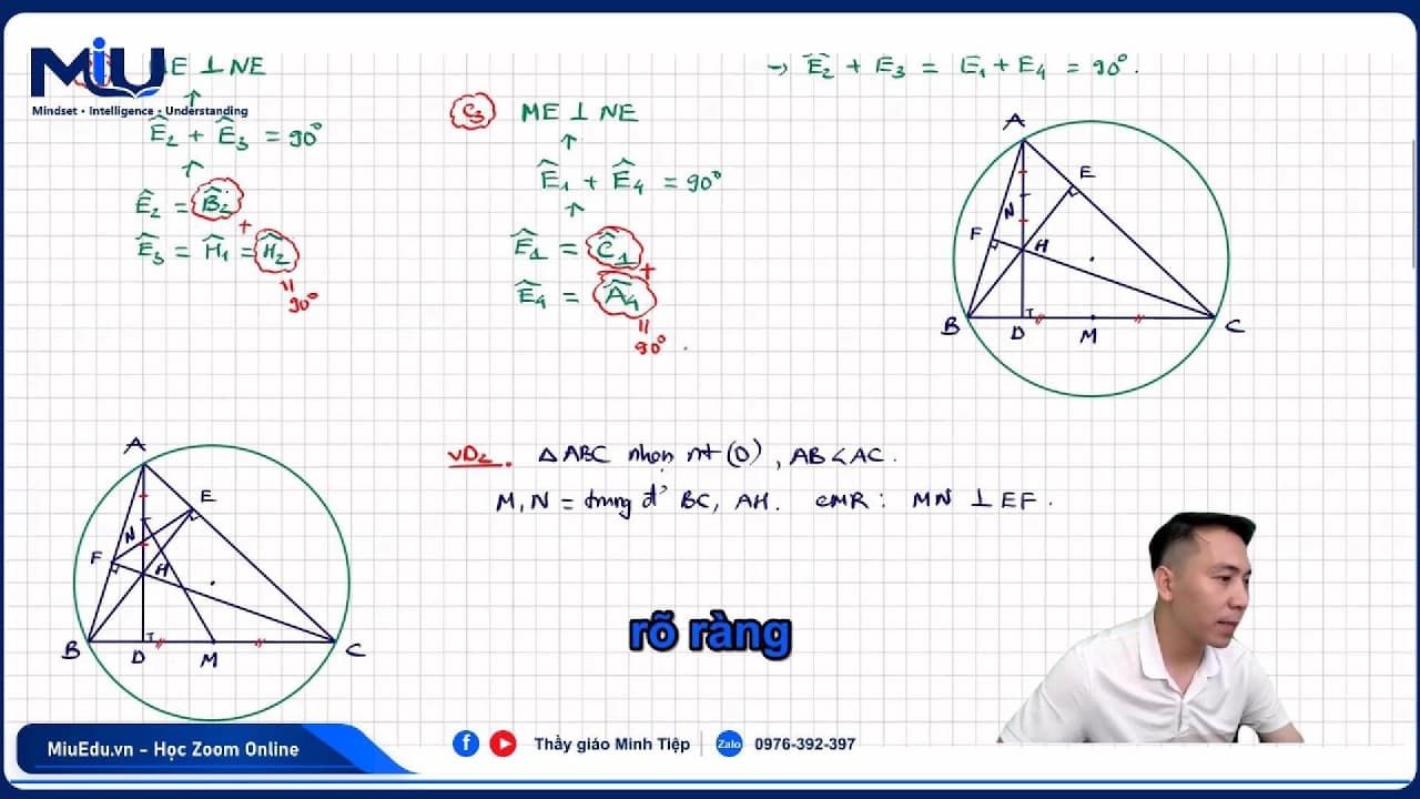 Ảnh bìa video Hình 9 - Câu b - Chứng minh vuông góc sử dụng tính chất đường trung trực