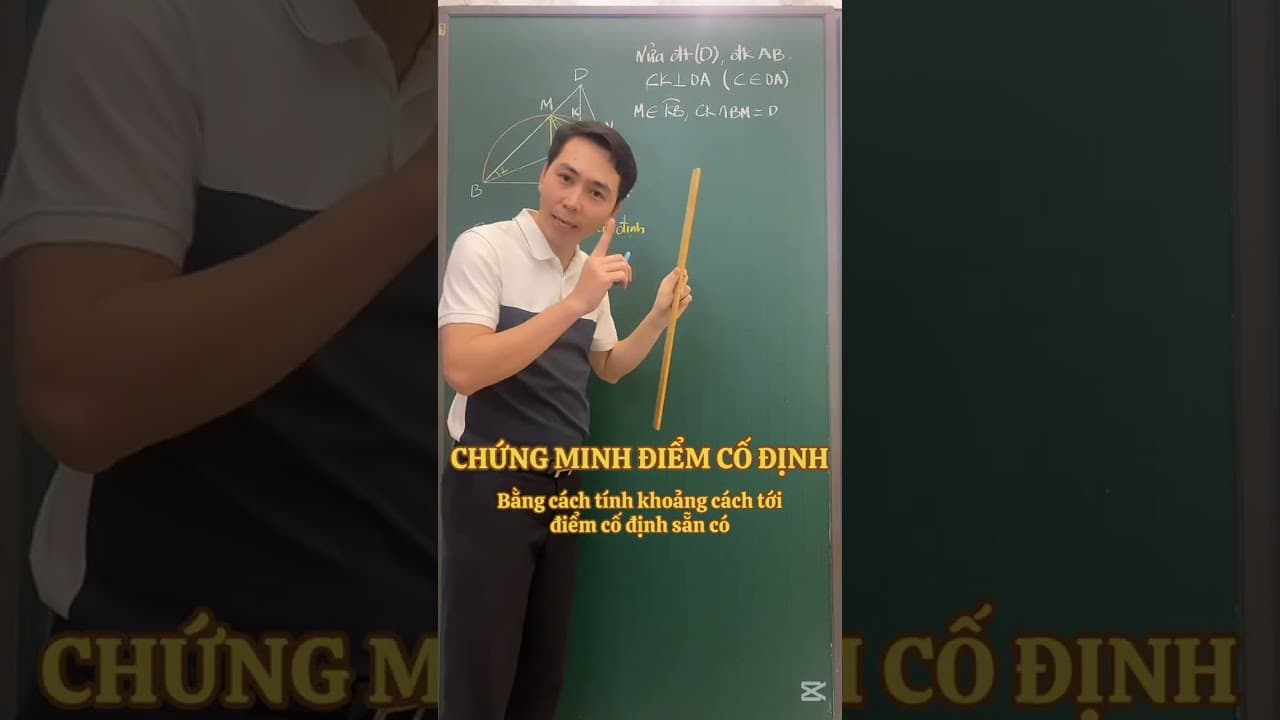 Ảnh bìa video Hình 9. Chứng minh MN luôn đi qua 1 điểm cố định khi M di chuyển trên cung BK