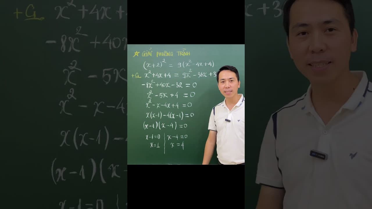 Ảnh bìa video Toán 9 - 3 cách giải phương trình chứa bình phương ở cả 2 vế