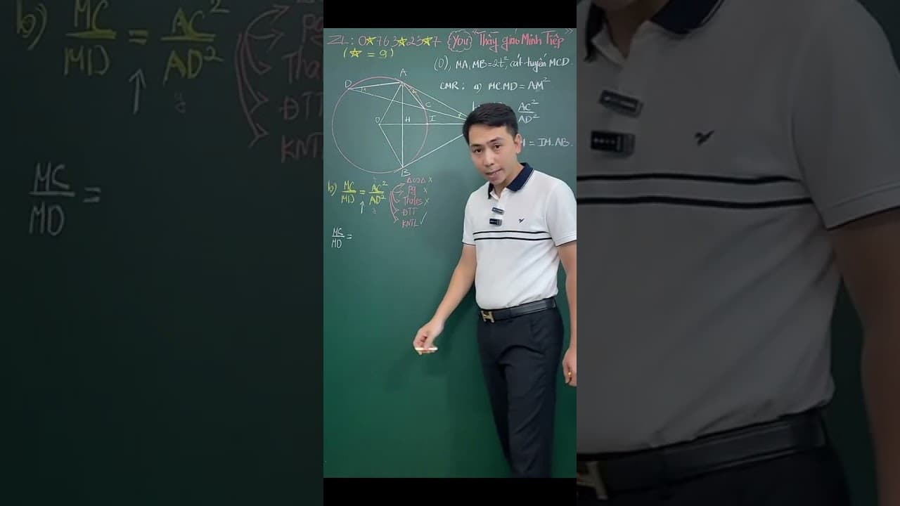 Ảnh bìa video Hình 9 - Chứng minh đẳng thức cạnh bằng kỹ thuật kết nối tỉ lệ