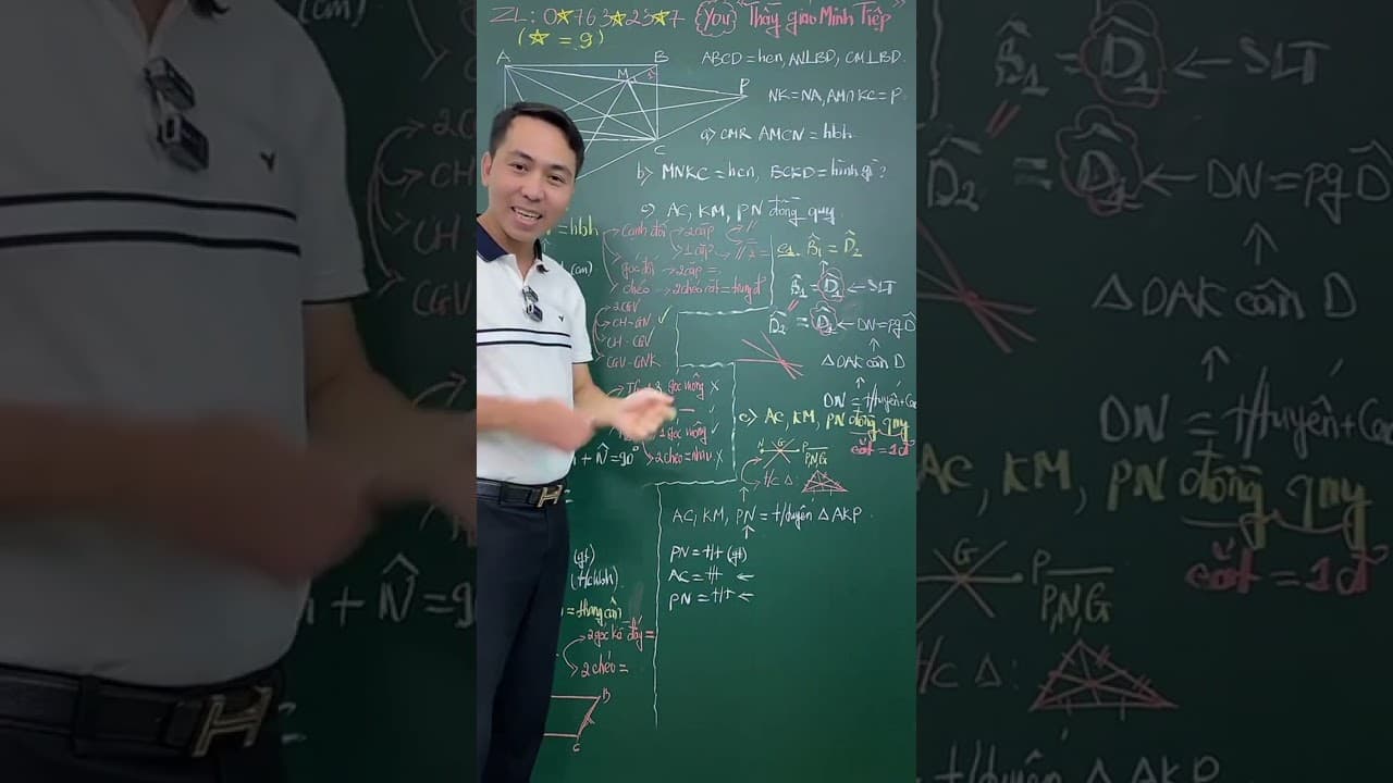 Ảnh bìa video Hình 8 - Chứng minh 3 đường thẳng đồng quy