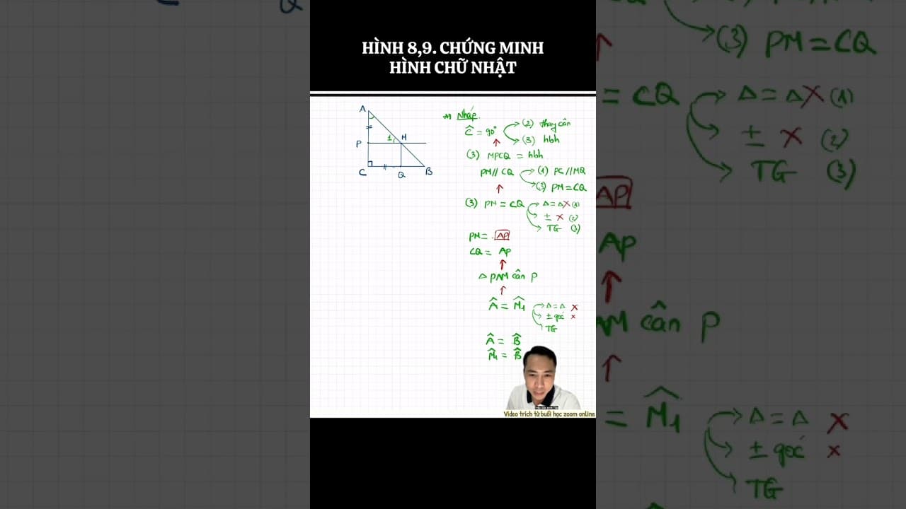 Ảnh bìa Hình 8. Chứng minh tứ giác là hình chữ nhật