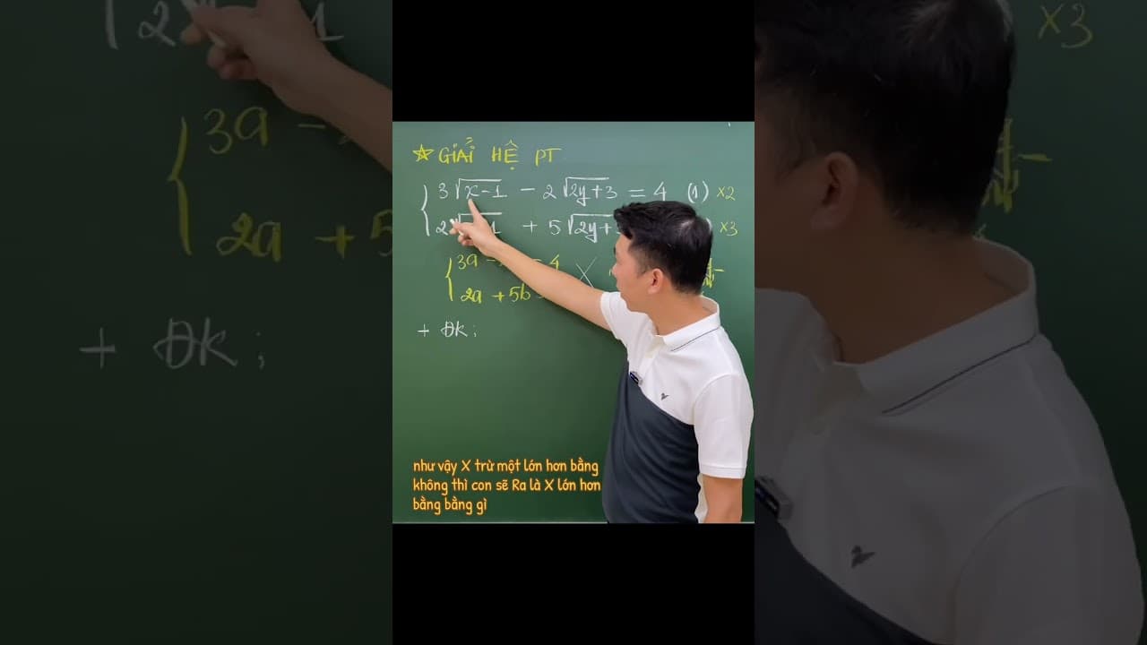 Ảnh bìa Đại 9 - Giải hệ phương trình chứa căn bậc hai