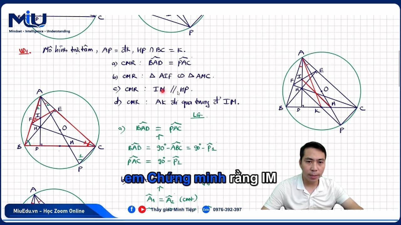 Ảnh bìa video Kỹ thuật chứng minh song song bằng kết nối tỉ lệ