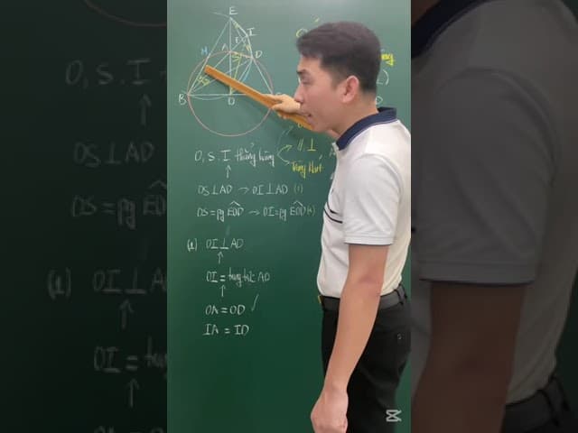 Ảnh bìa Hình 9. Chứng minh 3 điểm thẳng hàng bằng phương pháp cùng vuông góc và trùng khít