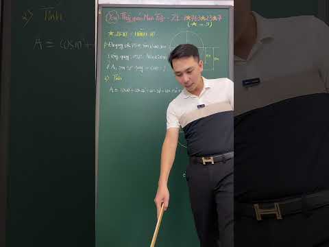 Ảnh bìa video Live - Hình 10 - Hệ thức lượng - tính giá trị biểu thức và bài toán thực tế tính chiều cao đu quay
