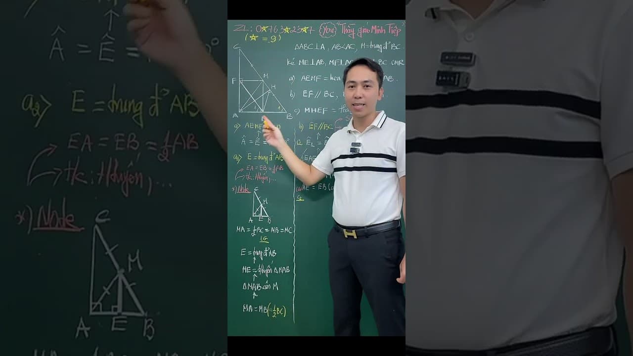 Ảnh bìa Hình 8 - Chứng minh song song, chứng minh tứ giác là hình bình hành