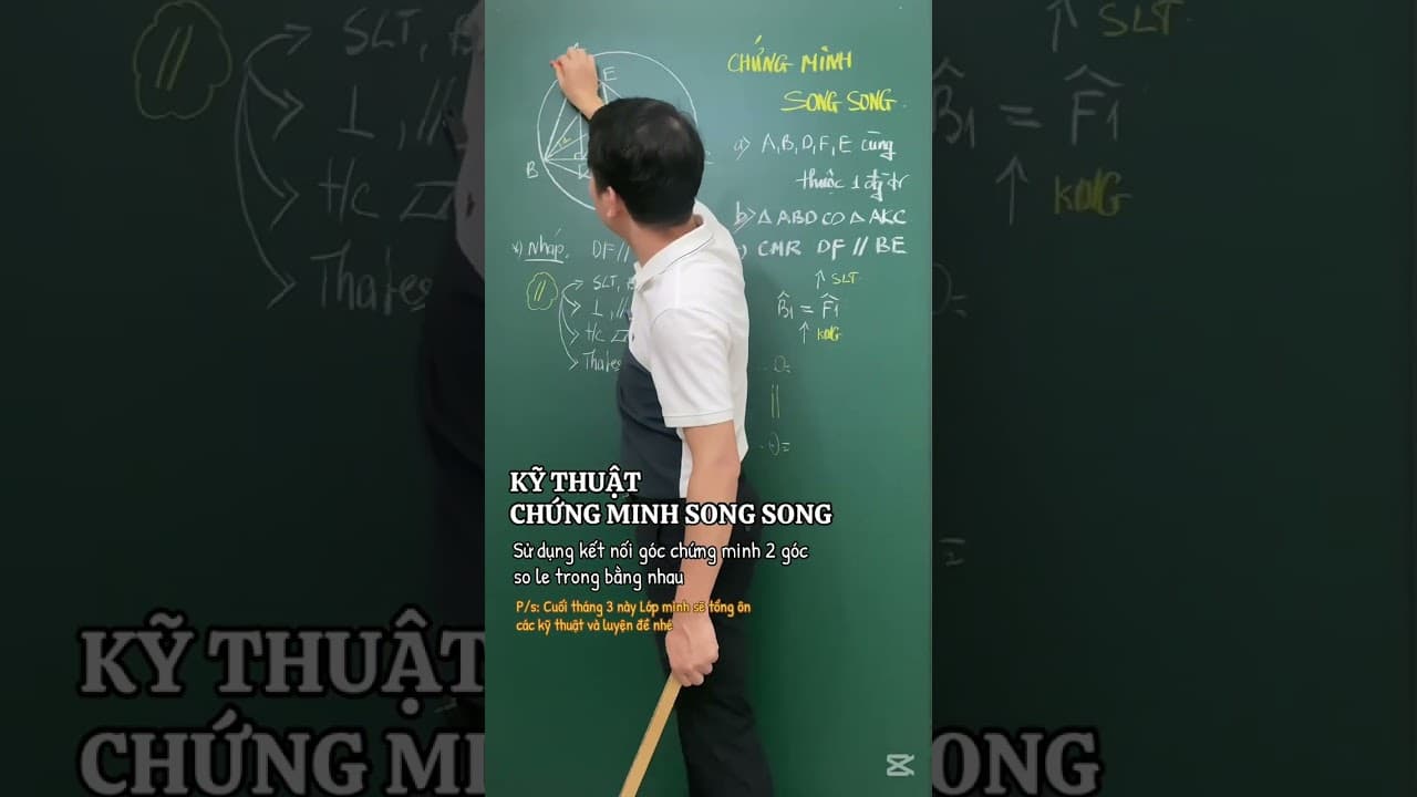 Ảnh bìa video Hình 9. Kỹ thuật chứng minh song song