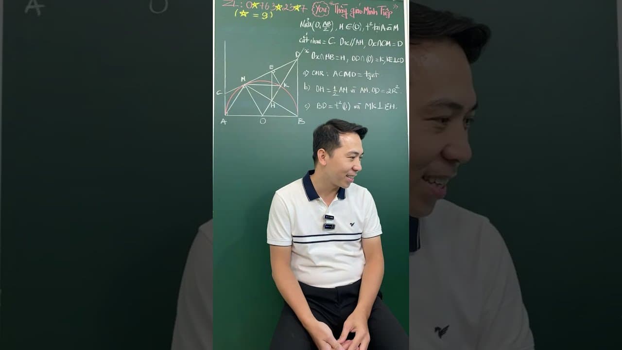 Ảnh bìa video Live - 2K11 - Hình 9: chứng minh đẳng thức tích mở rộng, tiếp tuyến và vuông góc