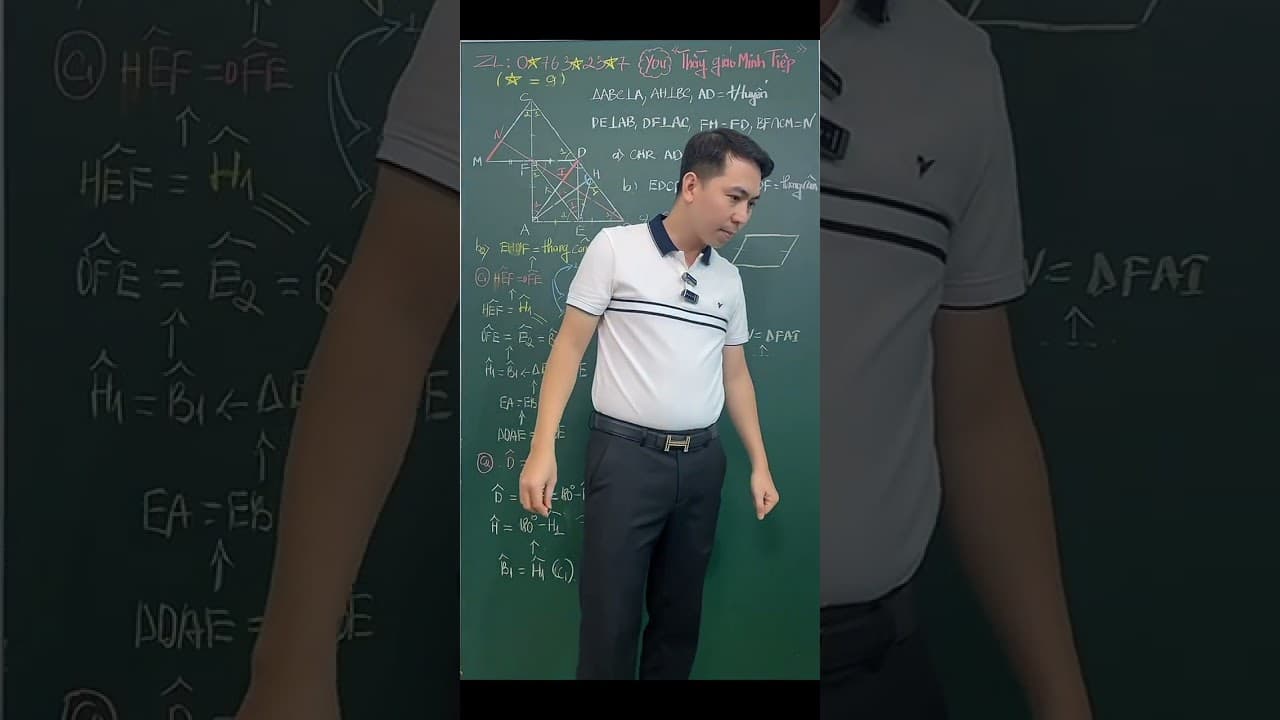 Ảnh bìa video Hình 8 - Chứng minh đẳng thức cạnh bằng kỹ thuật kết nối cạnh