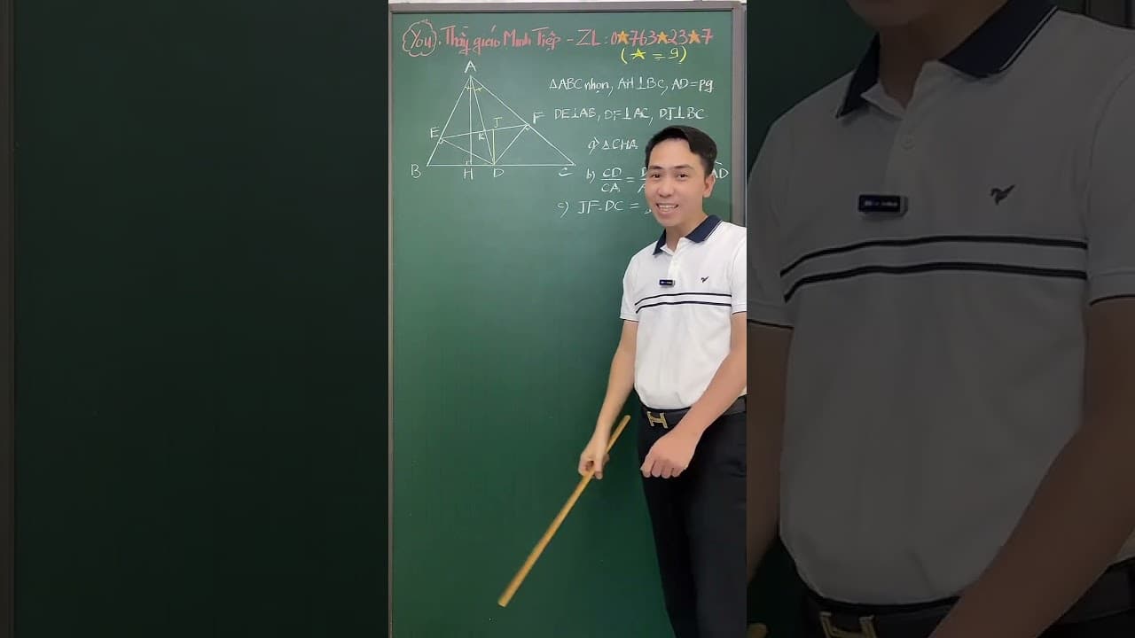 Ảnh bìa video Hình 8 - Live - Kỹ thuật kết nối tỉ lệ, kết nối đẳng thức tích thông qua tam giác đồng dạng