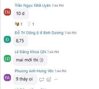 Thành tích học tập