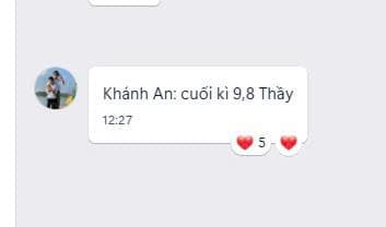 Thành tích học tập xuất sắc