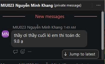 Thành tích học tập