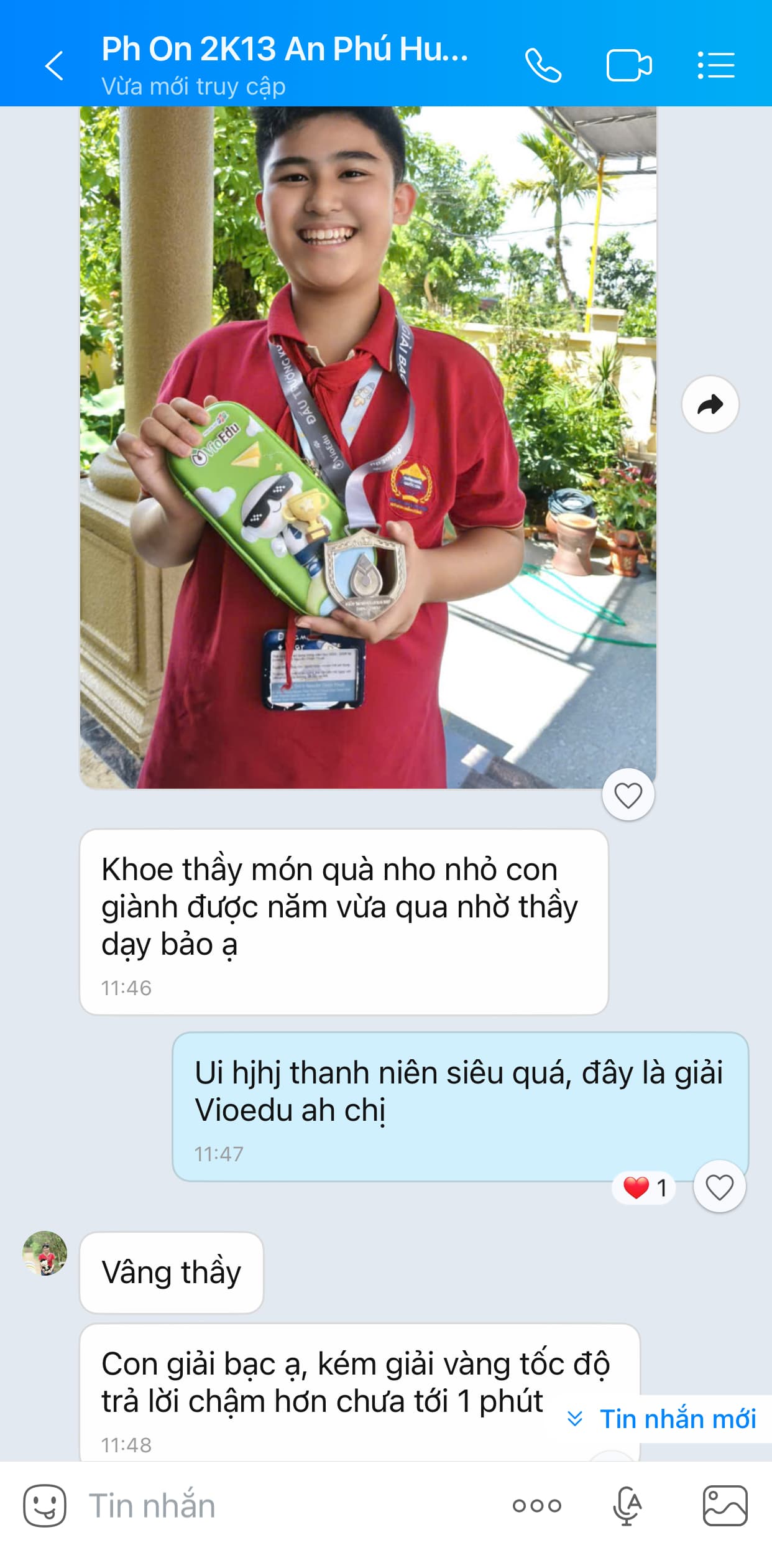 Thành tích xuất sắc