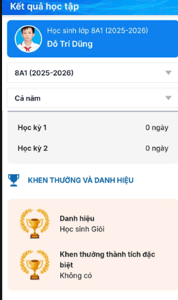 Tổng kết năm - Lớp 8