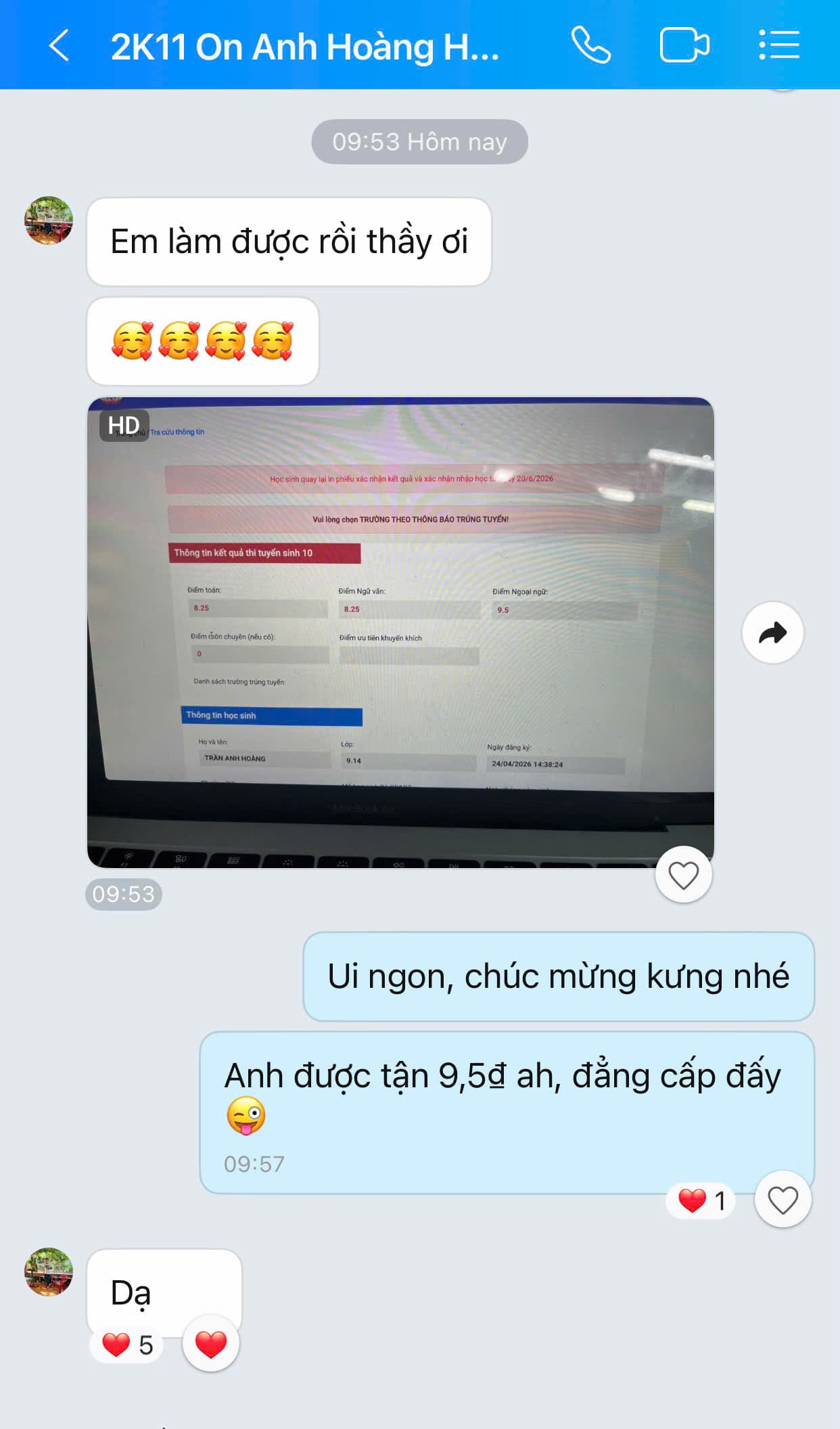 Đỗ tuyển sinh lớp 10 TP HCM