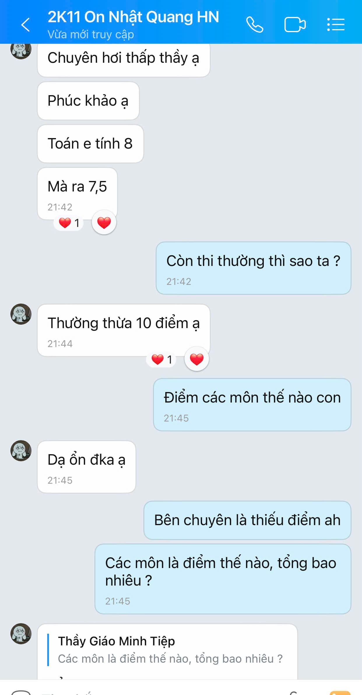 Đỗ NV1 thừa 10 điểm