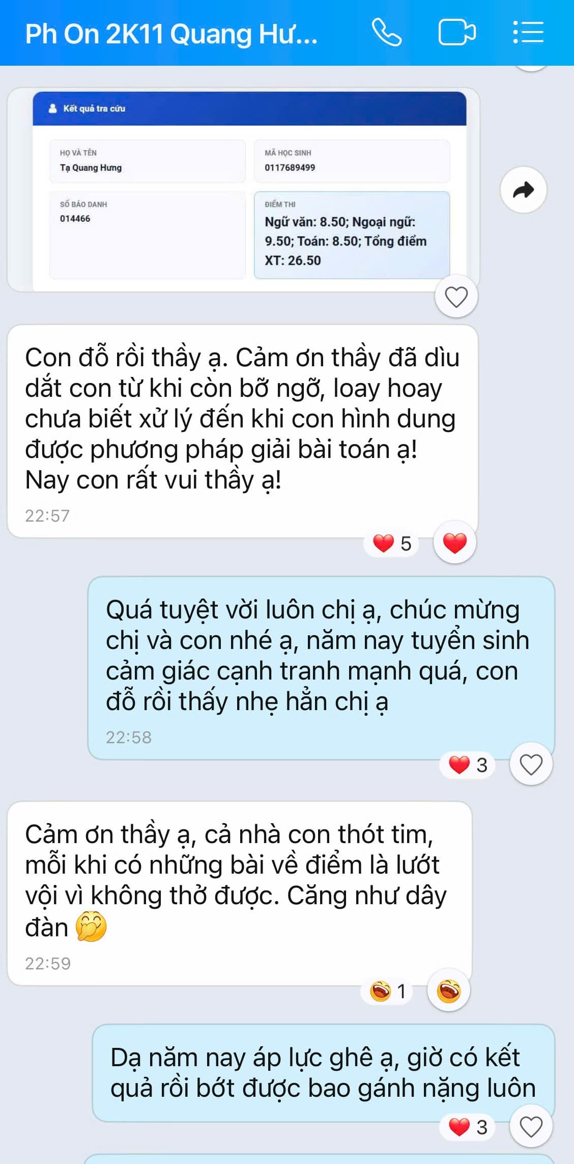 Điểm xét tuyển 26,5
